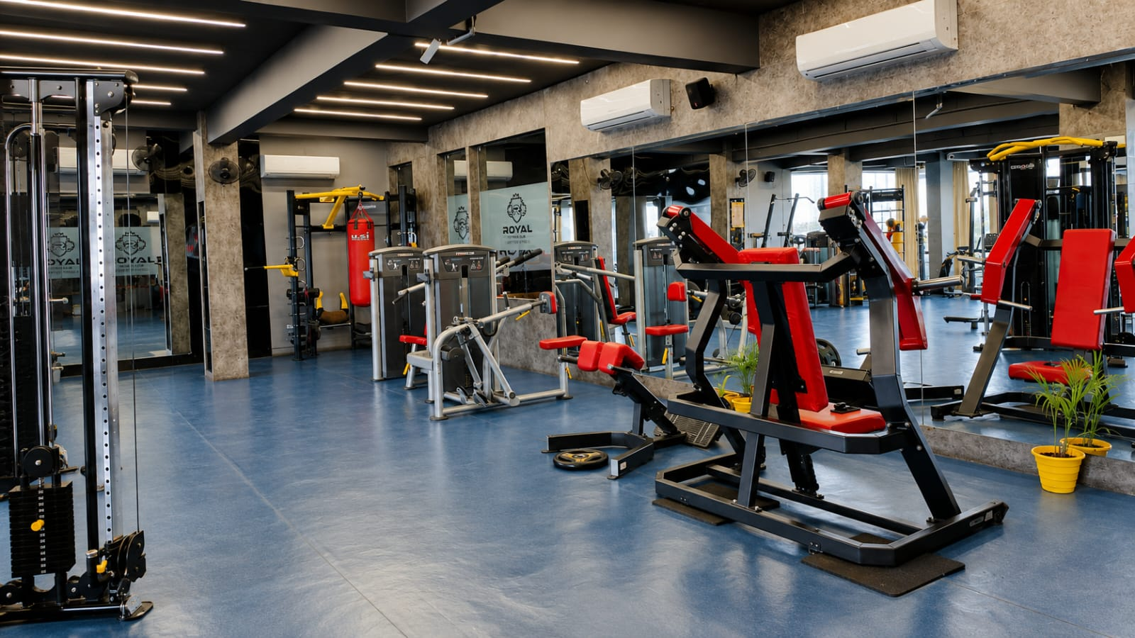 Royal Fitness Club machine zone